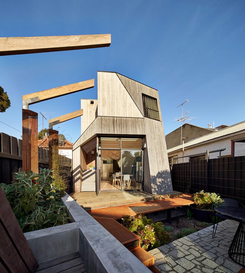 Overend Constructions, Bower, backyard, landscaping feature, Andrew Simpson Architects